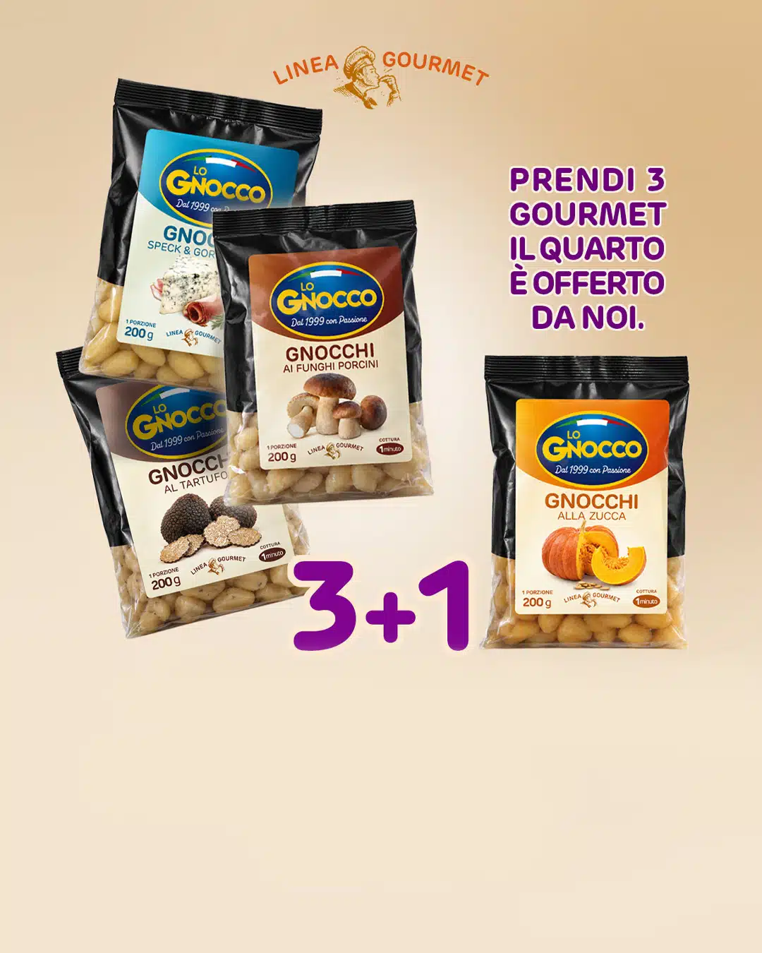 Back to Konjac: gnocchi keto di konjac, solo 28 kcal, scontati dal 20% al 32% - Lo Gnocco Famiglia Li Vecchi