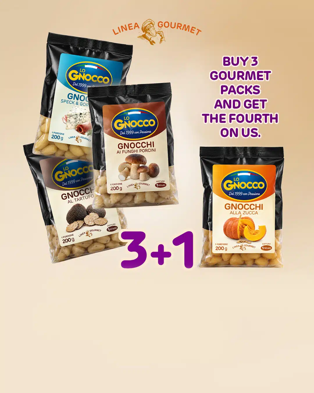 Back to Konjac: keto konjac gnocchi, only 28 kcal, 20% to 32% off - Lo Gnocco Famiglia Li Vecchi