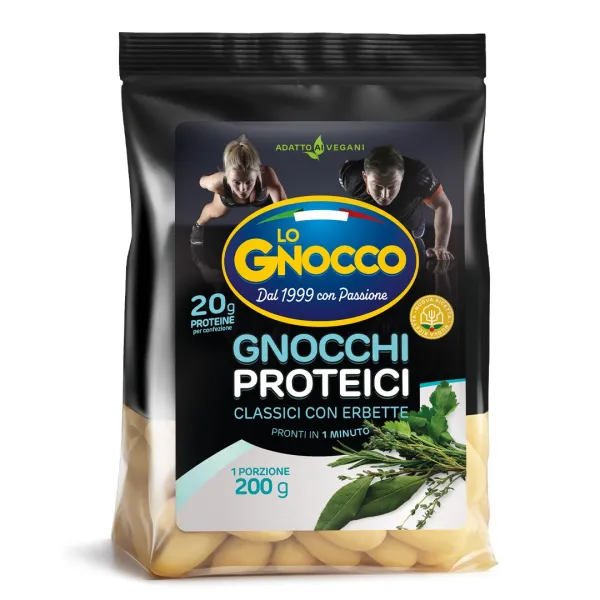 Gnocchi Proteici alle Erbette