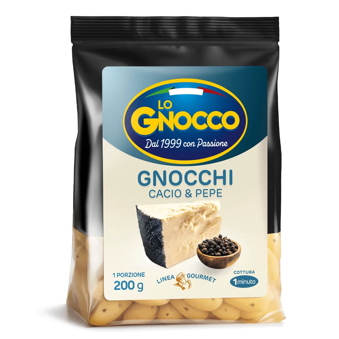 Gourmet Gnocchi cacio e pepe