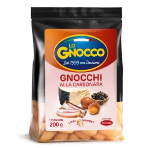 Gnocchi gourmet alla carbonara