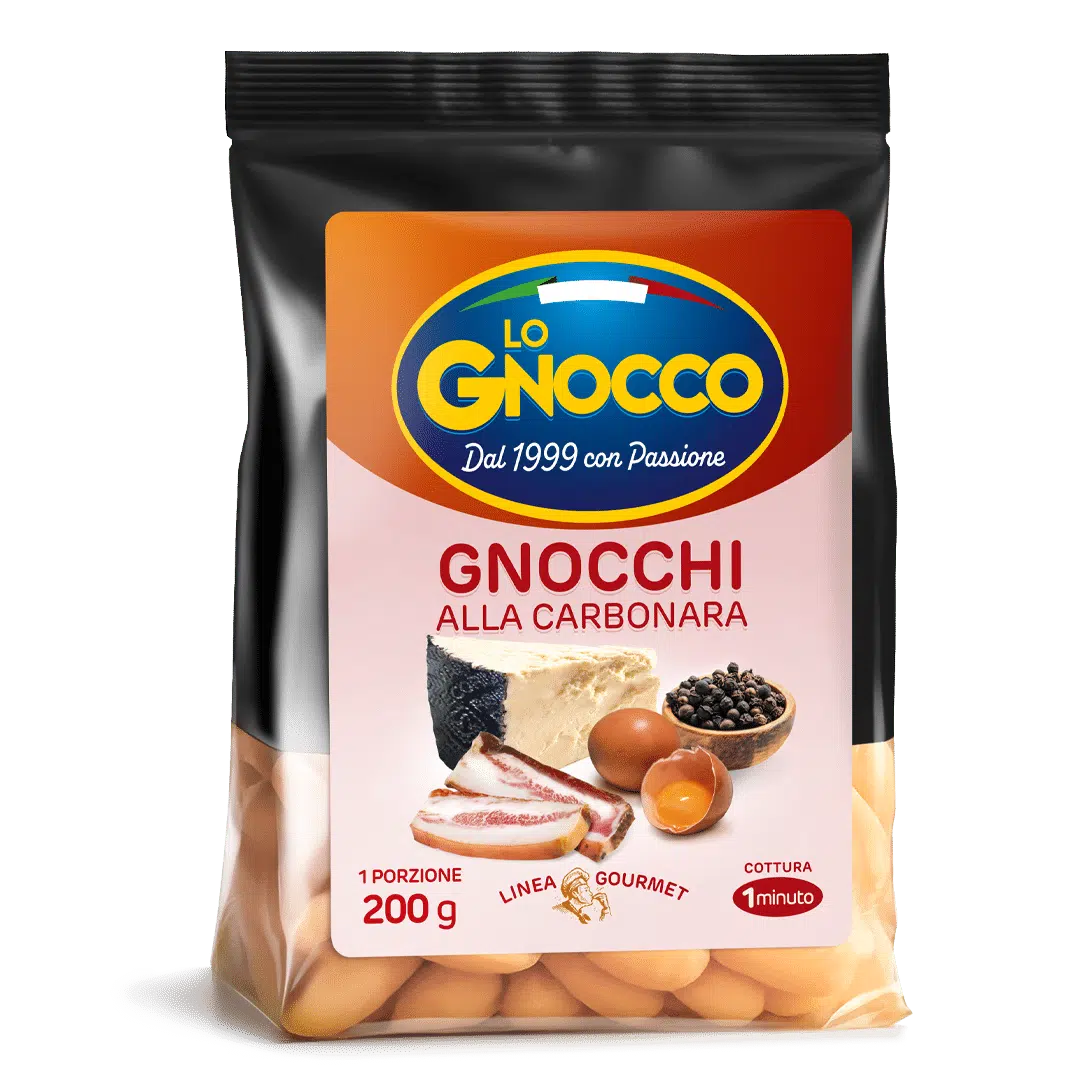 Gnocchi gourmet alla carbonara