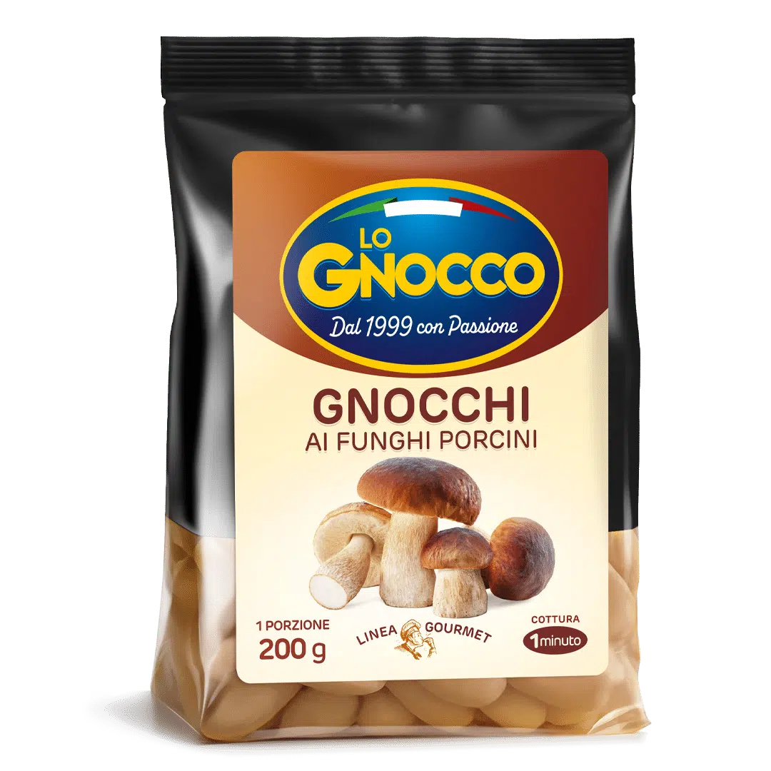 Gnocchi gourmet ai funghi Porcini