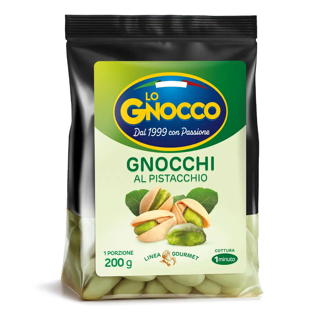 Gourmet pistachio Gnocchi