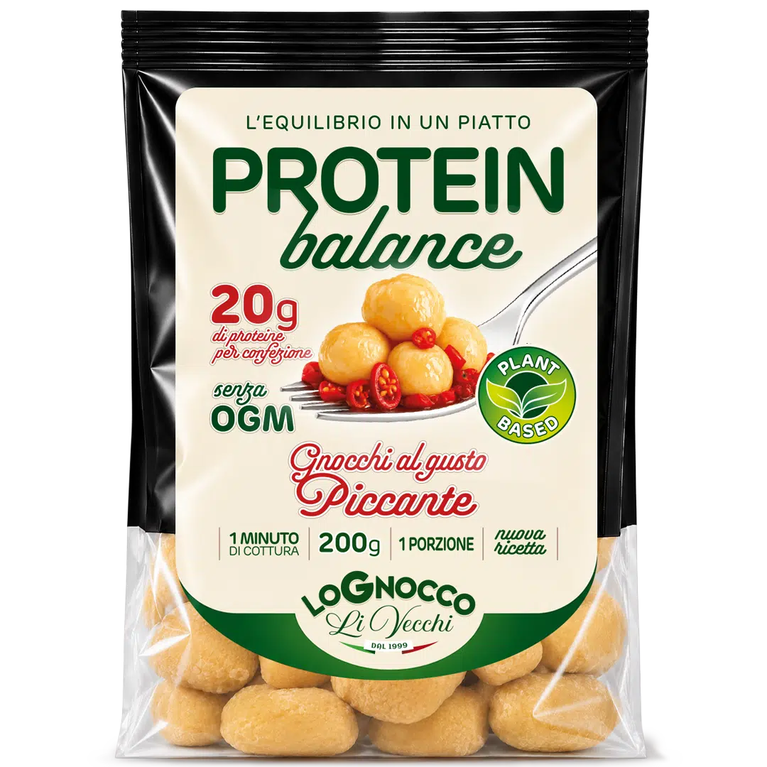 Gnocchi protein balance "gusto piccante" con peperoni
