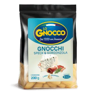 Gnocchi gourmet speck e Gorgonzola