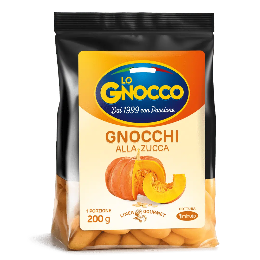 Gnocchi gourmet alla zucca