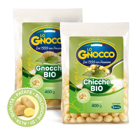 Gnocchi bio patate biologiche