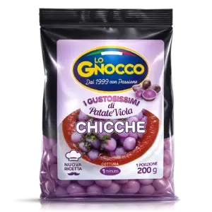Chicche di patate viola