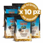 Offer 10 packs Keto Truffle Gnocchi Lo Gnocco: low-carb, vegan and gluten-free, 200g size