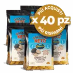Offer 40 packs Keto Truffle Gnocchi Lo Gnocco: low-carb, vegan and gluten-free, 200g size
