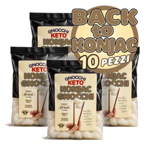 Konjac Gnocchi chetogenici bundle 10 pezzi