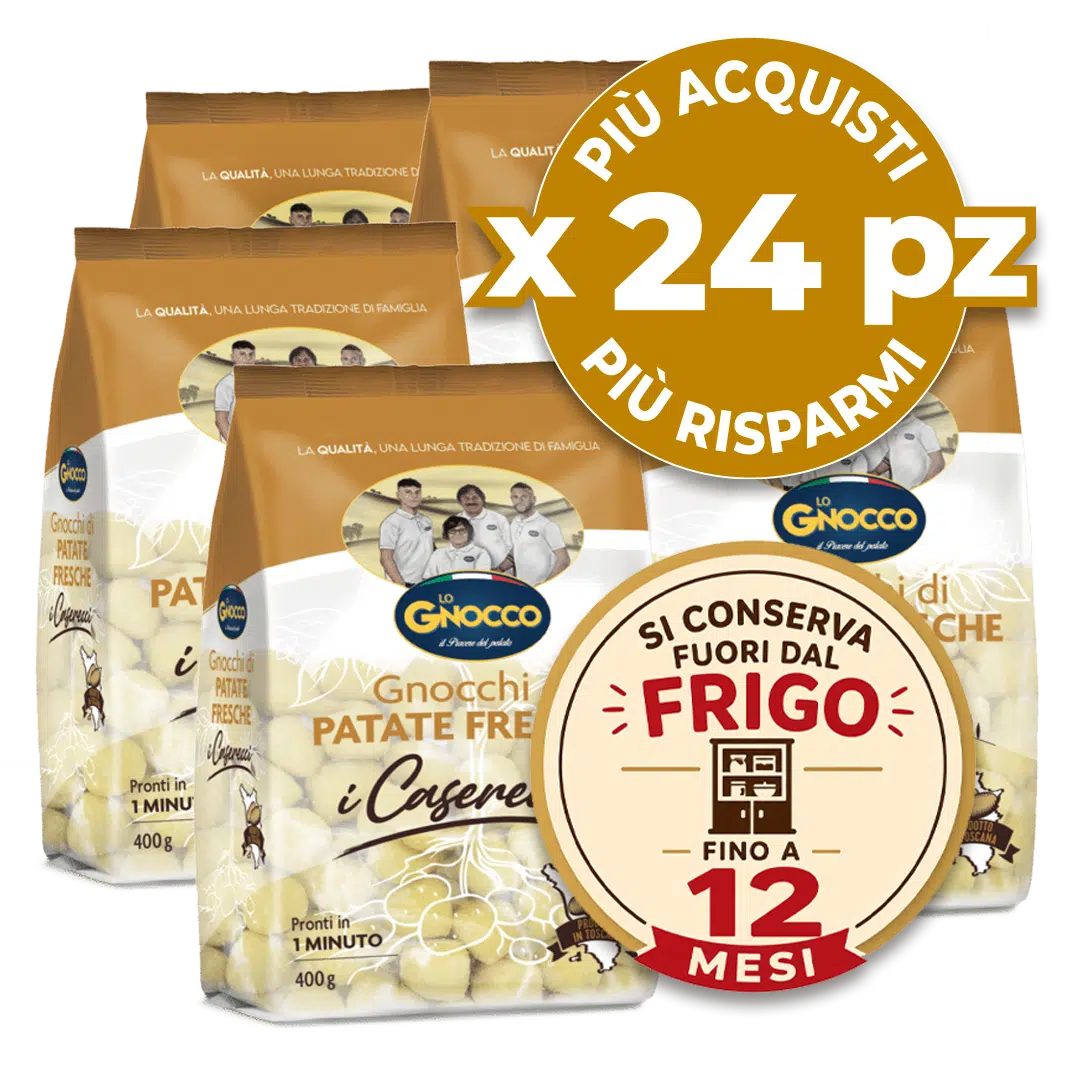 Homemade Gnocchi, 24-piece bundle